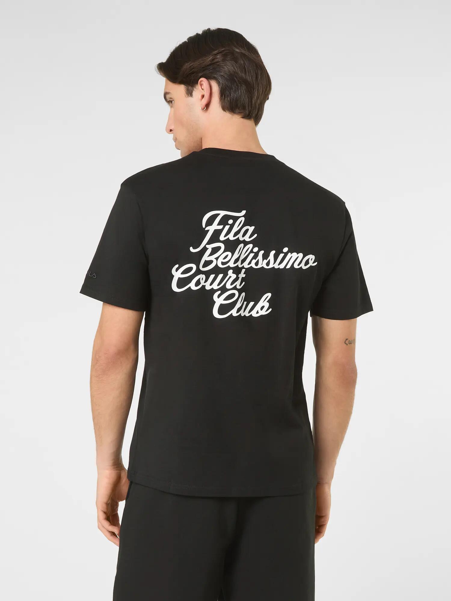 Camisetas FILA Villa Relaxed masculinas de gola redonda 100% algodão 4/7