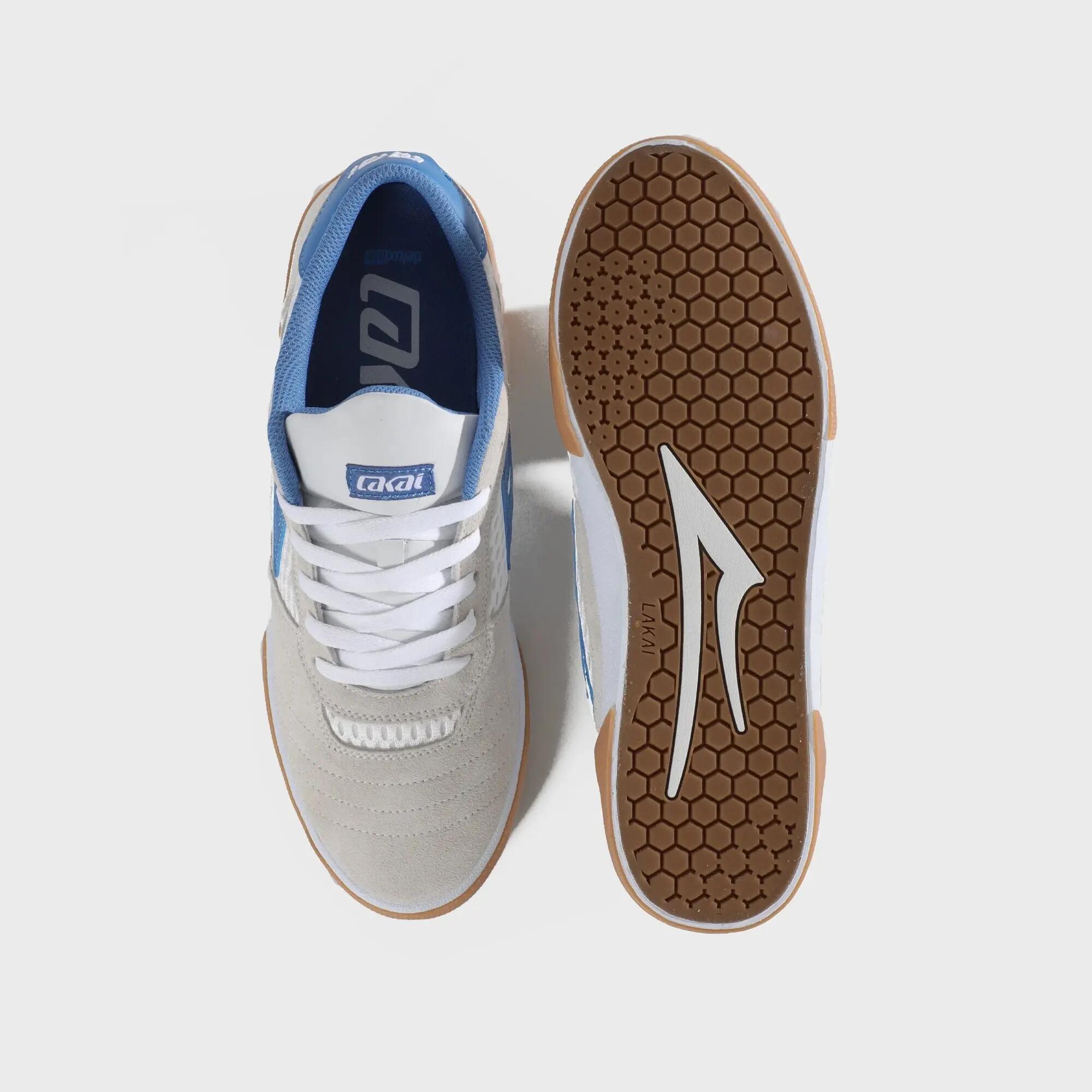 Scarpe da skate Lakai Cambridge Bianco Gomma 4/6