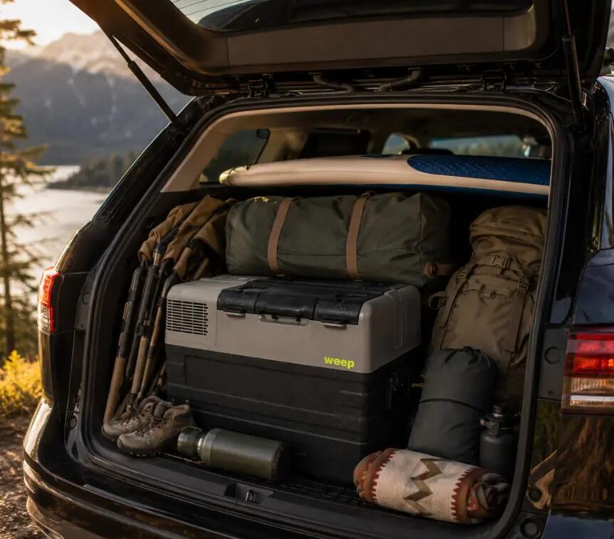 Nevera Camping Compresor Congelador Portátil para Coche WEEP NX42 43.5L 2/15