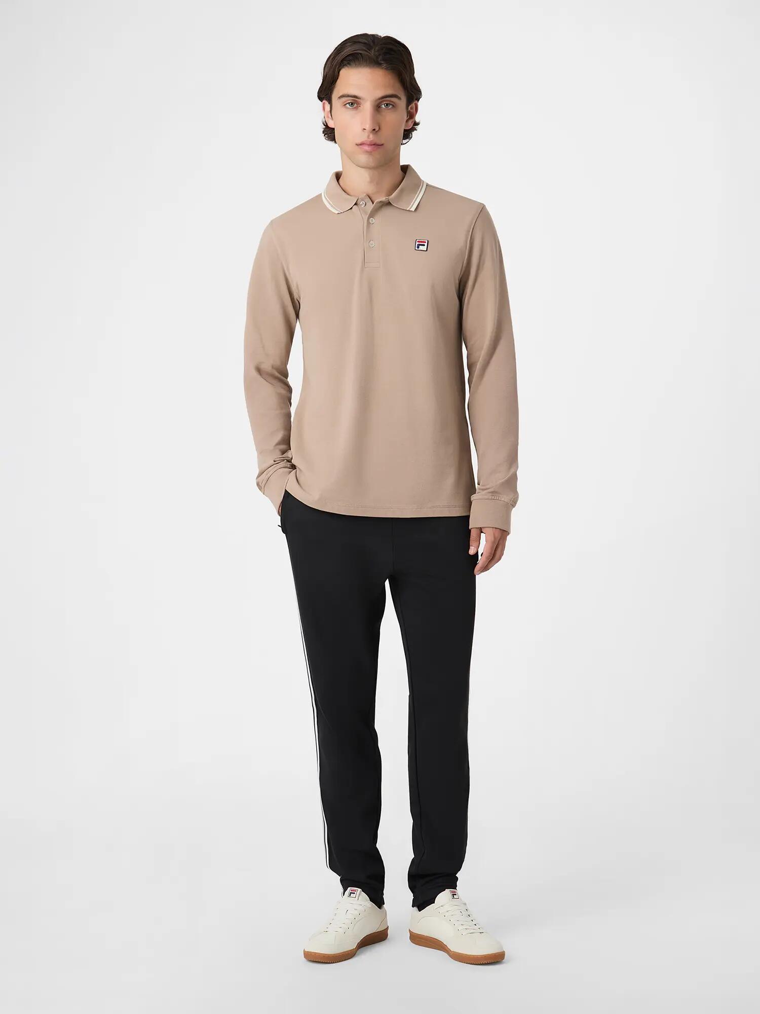 FILA Apparel BIELLA regular taped pique track pants 11/11