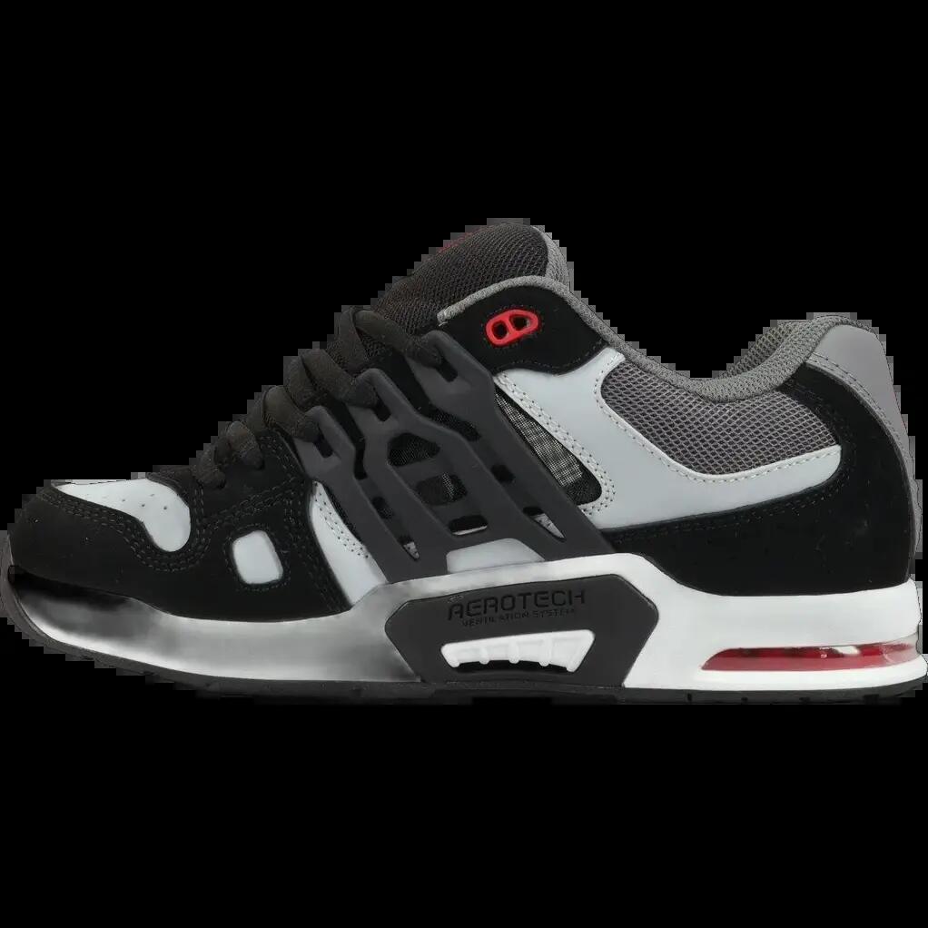Zapatillas de skate DC Shoes AT-2 Negro Gris 4/8