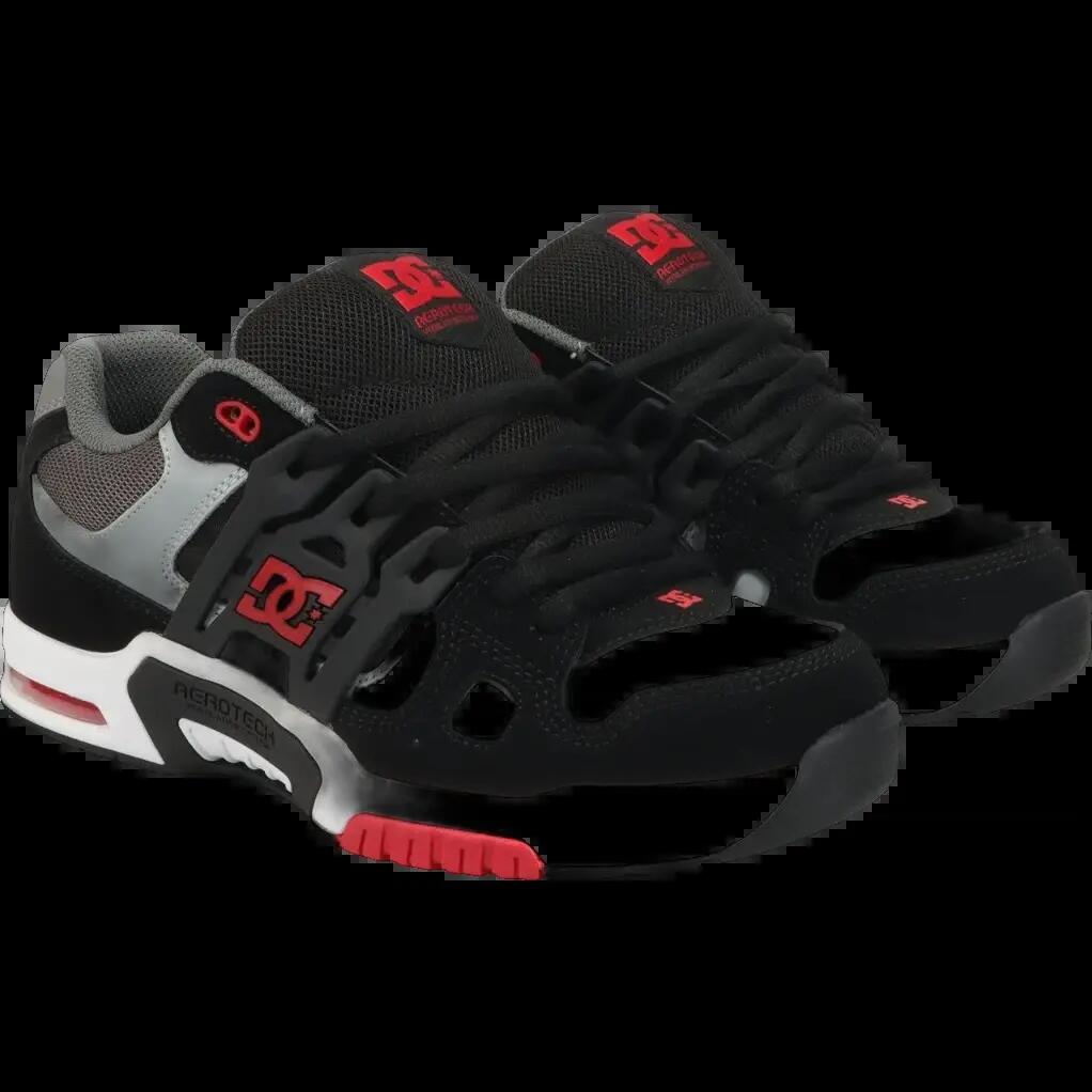 Zapatillas de skate DC Shoes AT-2 Negro Gris 3/8