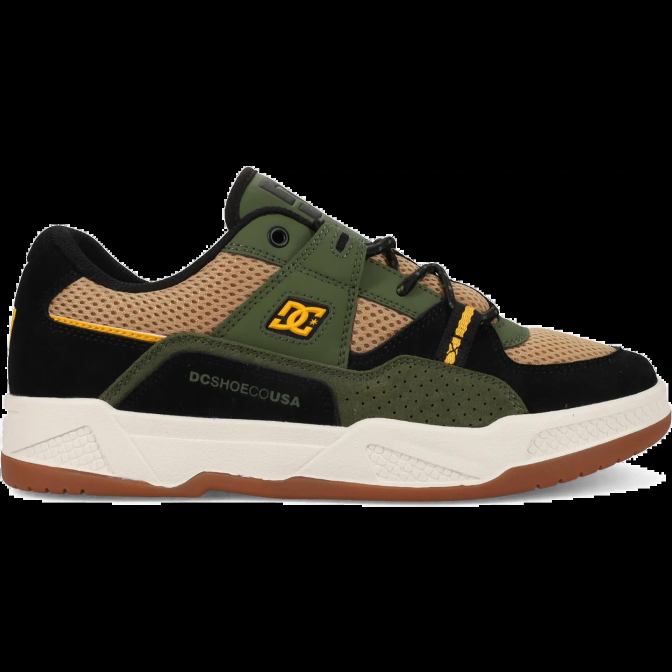 Zapatillas de skate DC Shoes Construct Oliva Negro 1/4