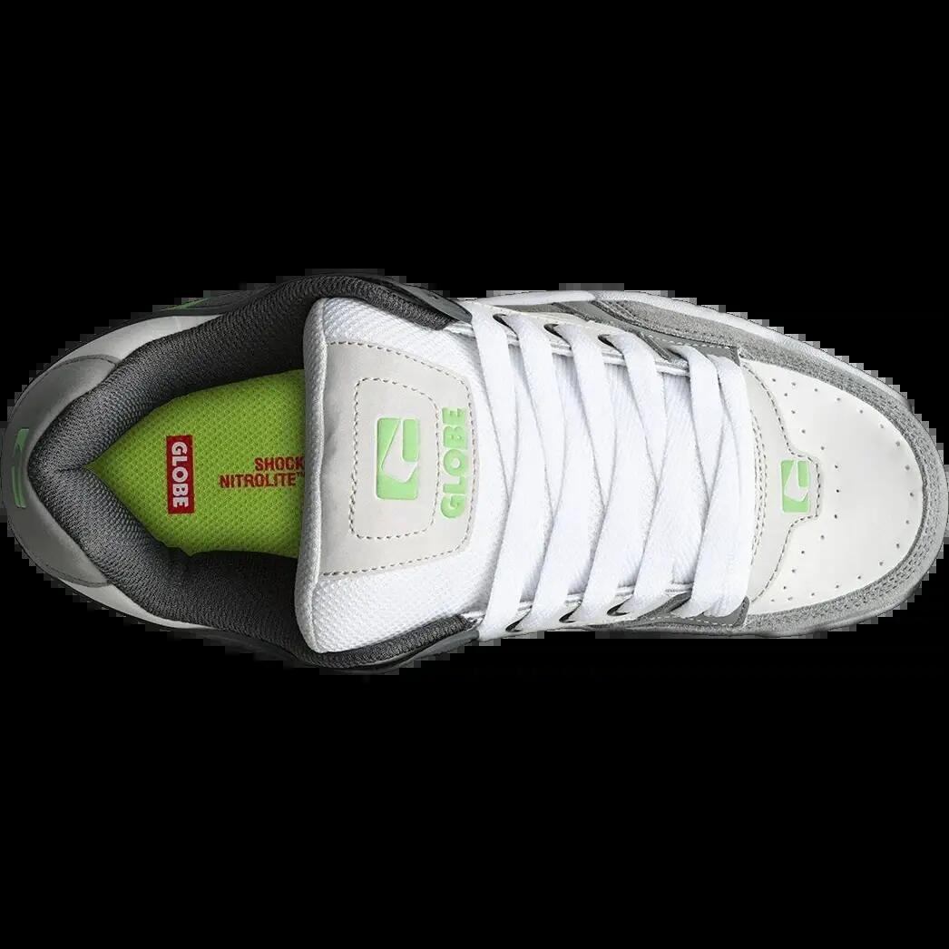 Skateschuhe Globe Tilt Grau Grün 3/4