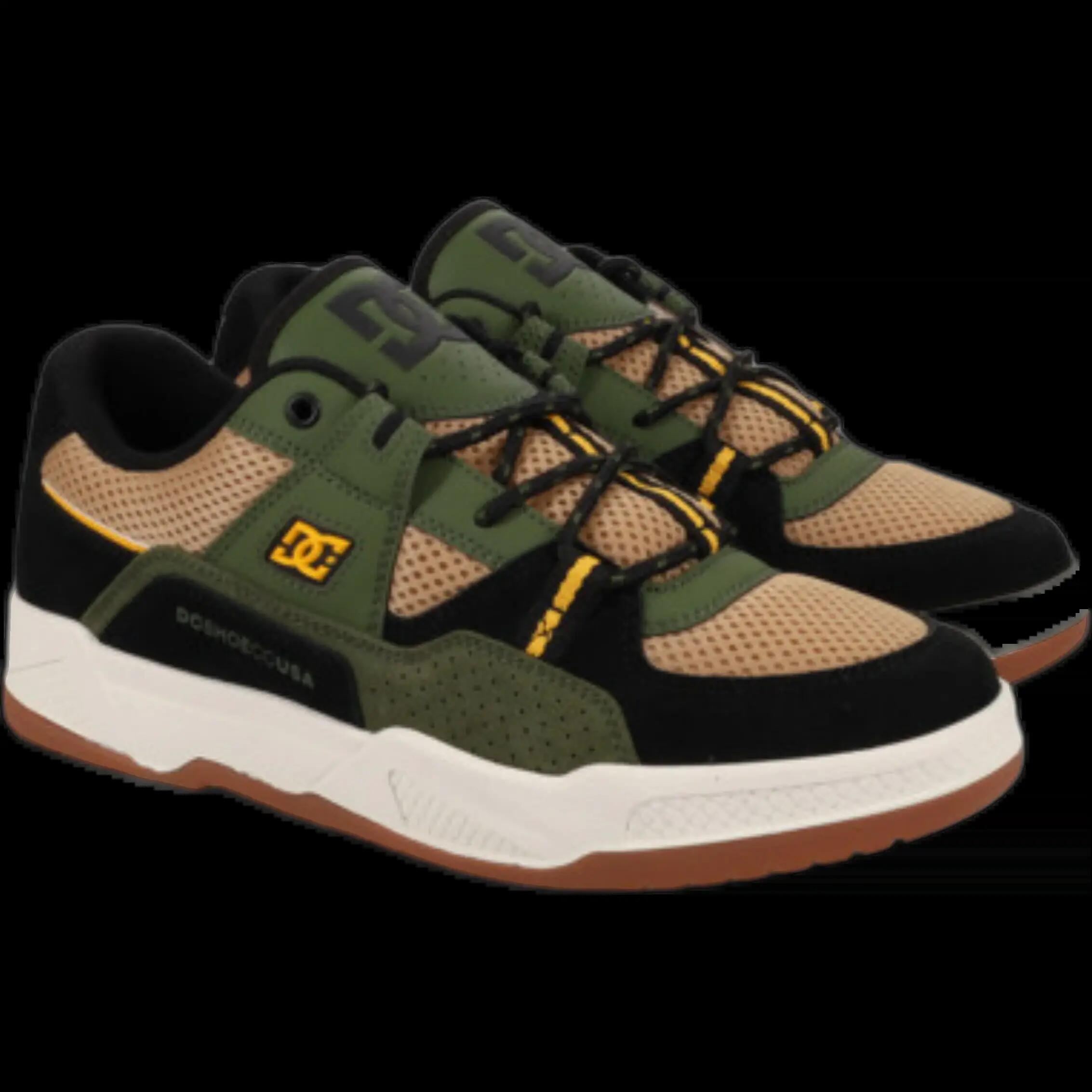 Zapatillas de skate DC Shoes Construct Oliva Negro 2/4