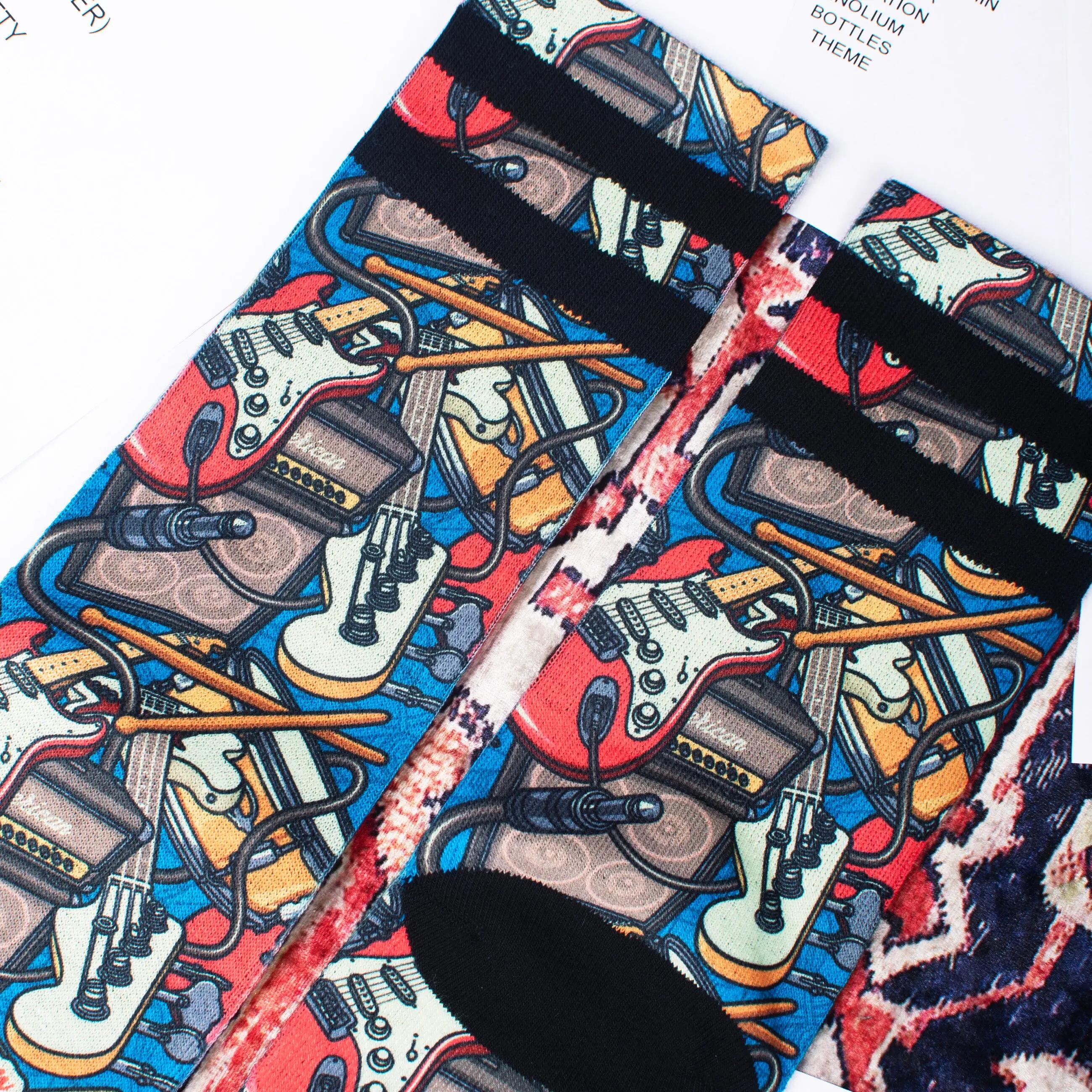 Rockband - Chaussettes de running, vélo et salle de sport 8/10