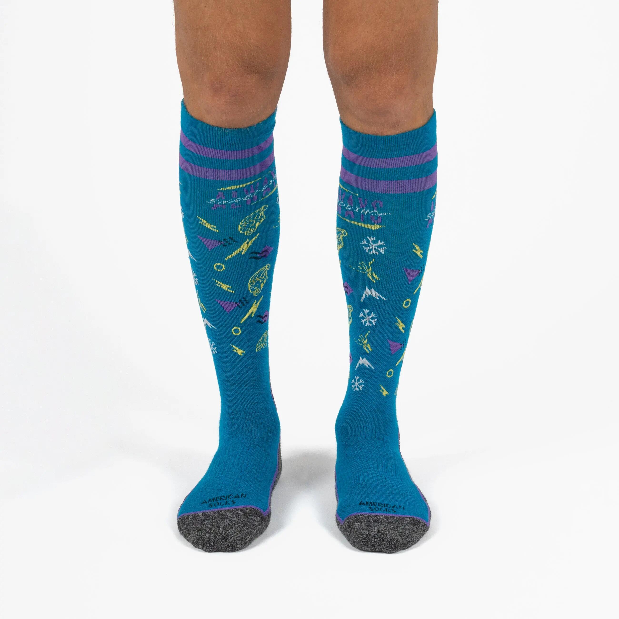 American Socks Always Shredding Blu 3/7