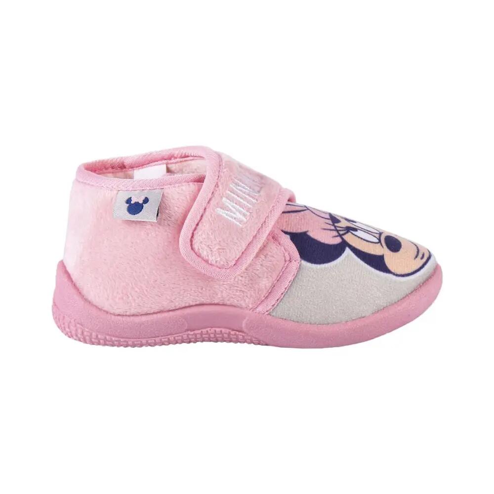 Zapatillas de Casa Media Bota Minnie Mouse Rosa Niña 2/4