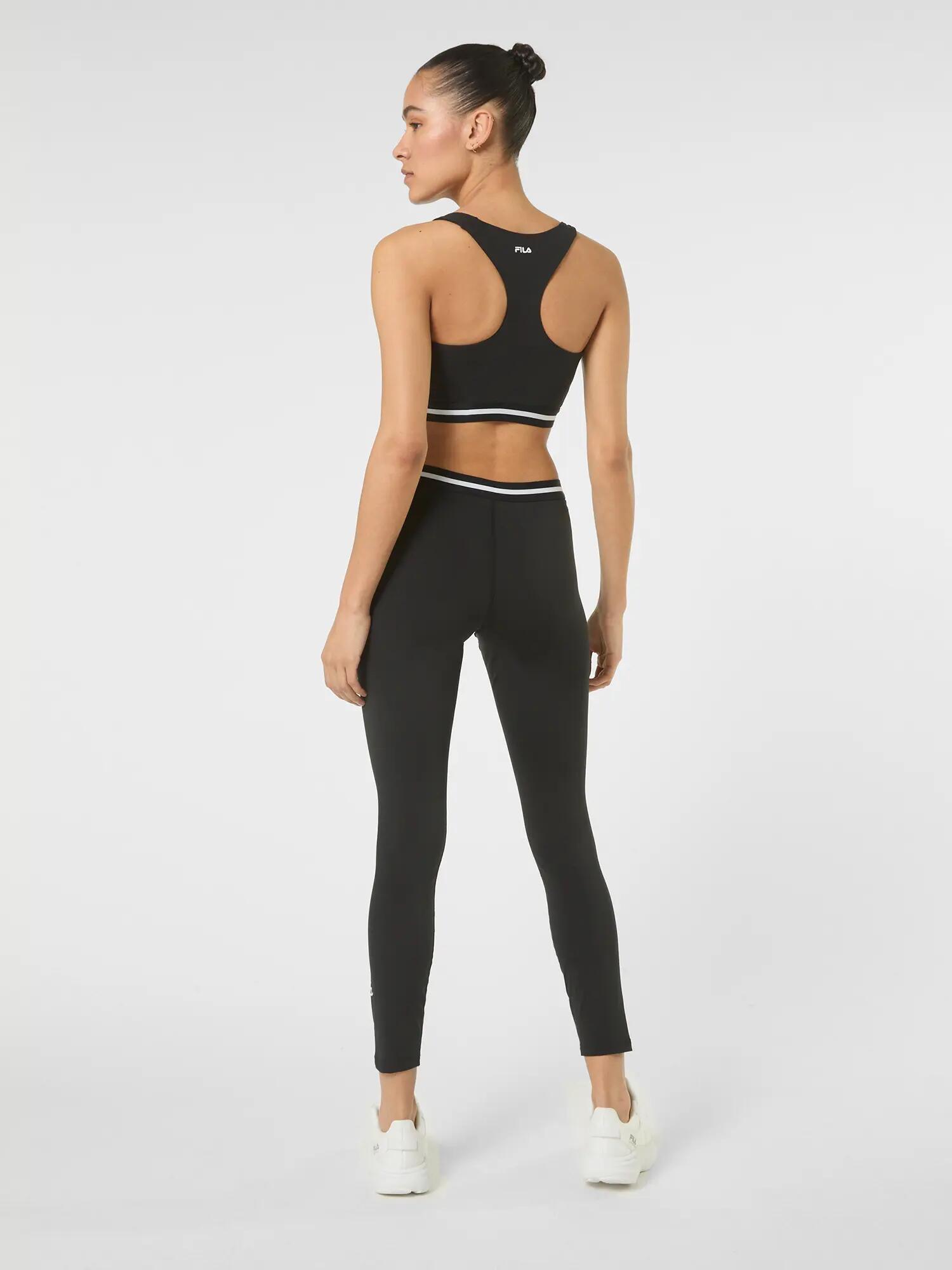 Dameslegging FILA Lunata Graphic Taped Leggings met tape en print 4/7