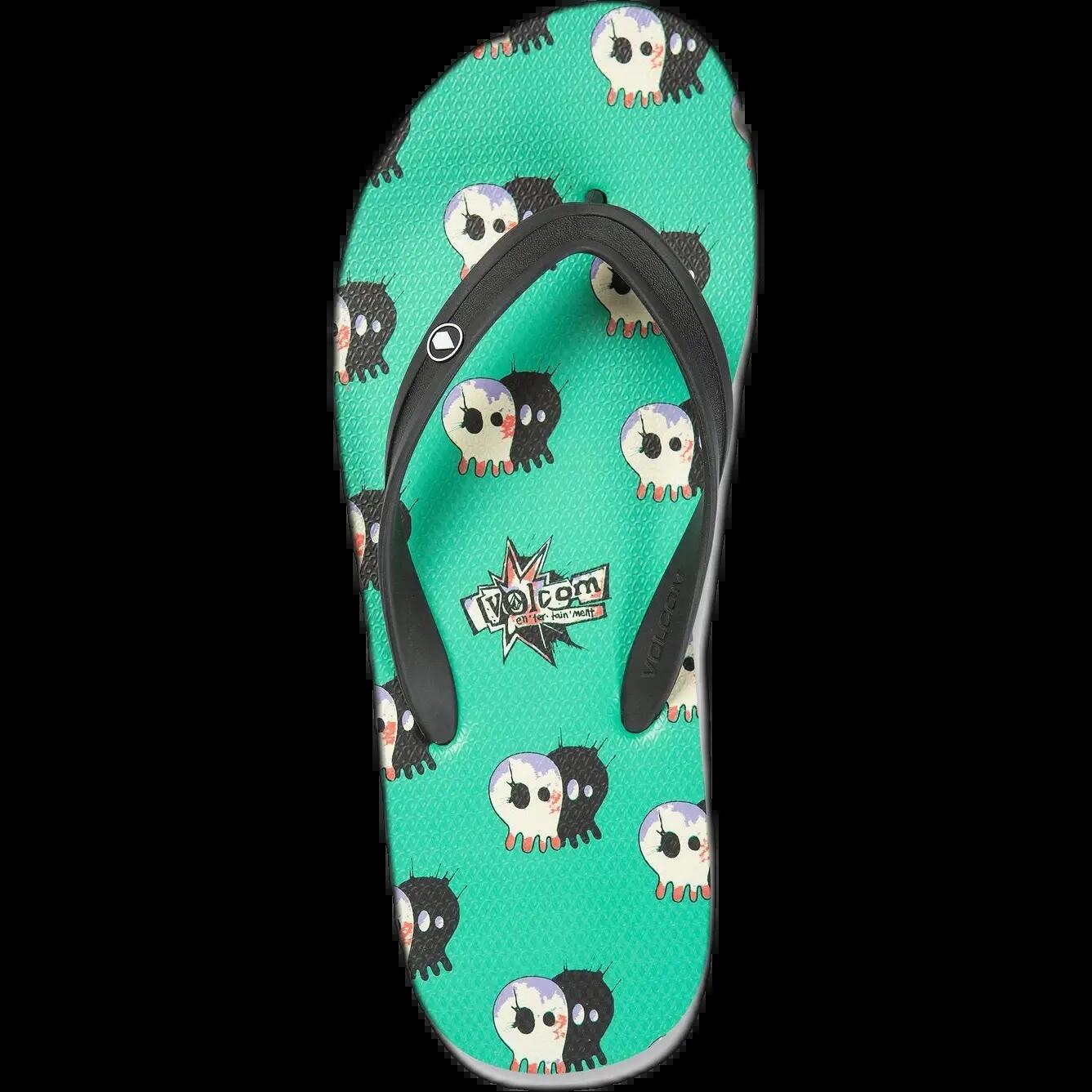 Scarpe da skate Volcom Rocker 2 Verde 3/4