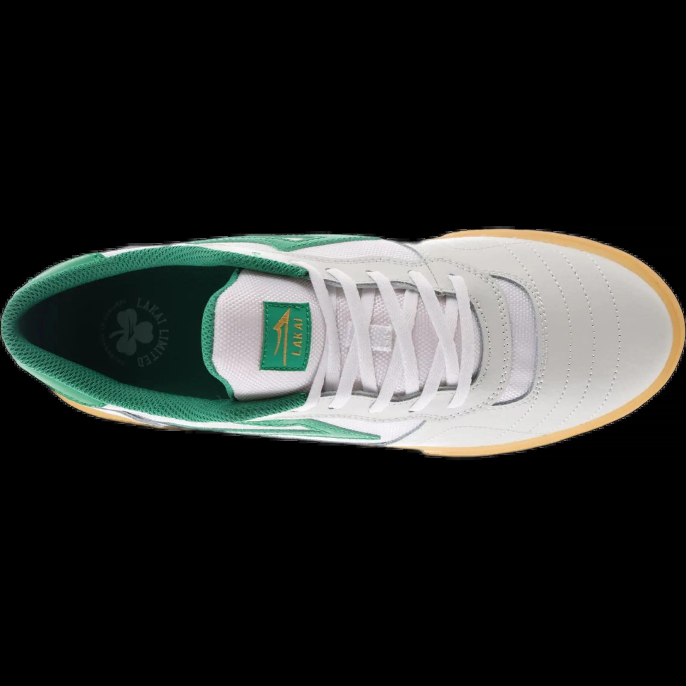 Zapatillas de skate Lakai Cambridge Blanco Verde 3/3