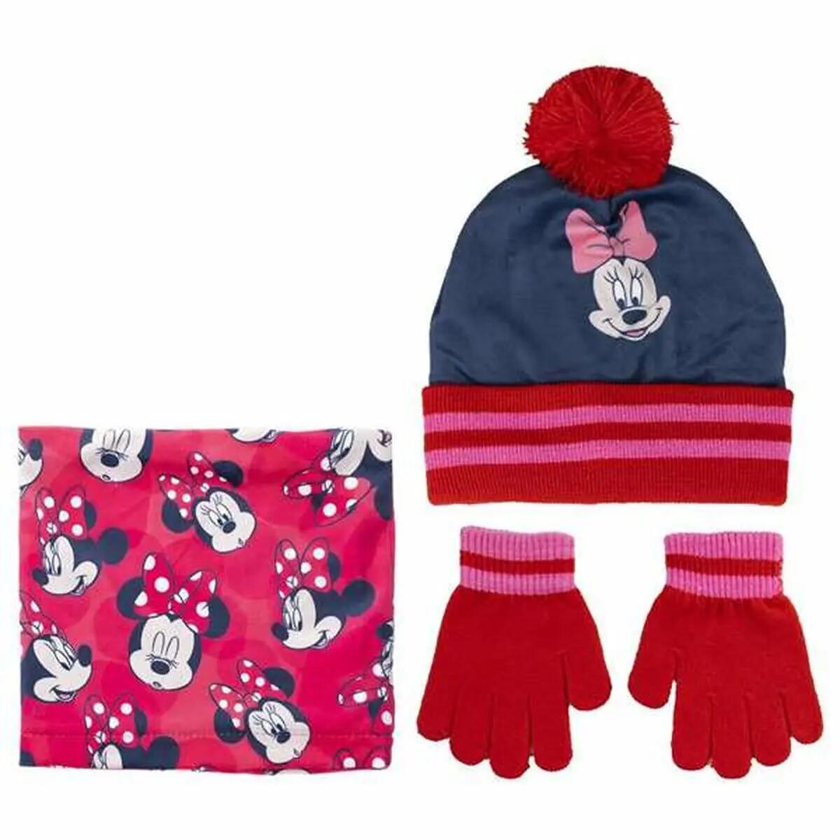Căciulă, Mănuși și Gâtar Minnie Mouse 1/6