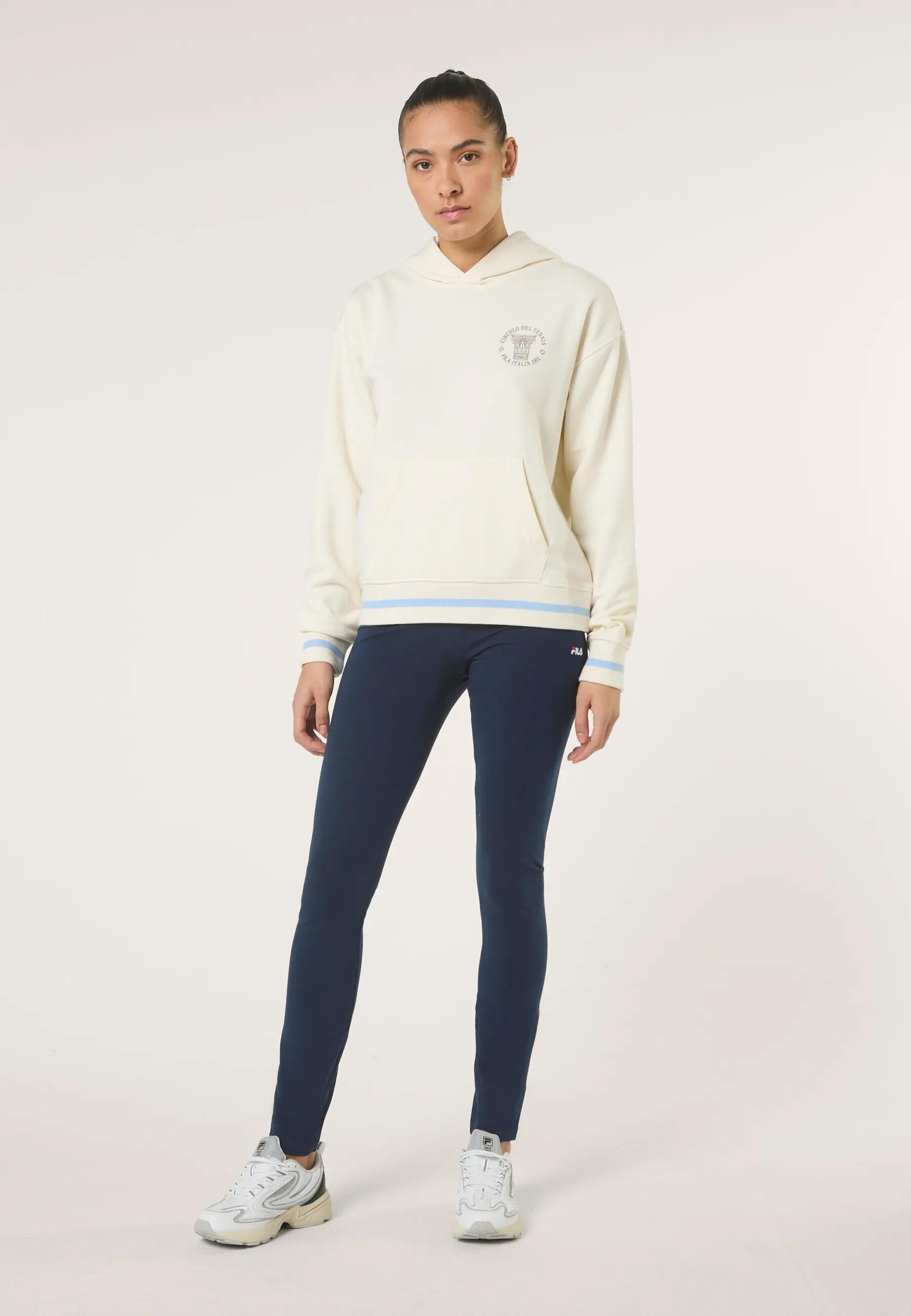 Leggings Donna FILA Casania Sportivi Elasticizzati Vita Alta Black Iris L 7/7