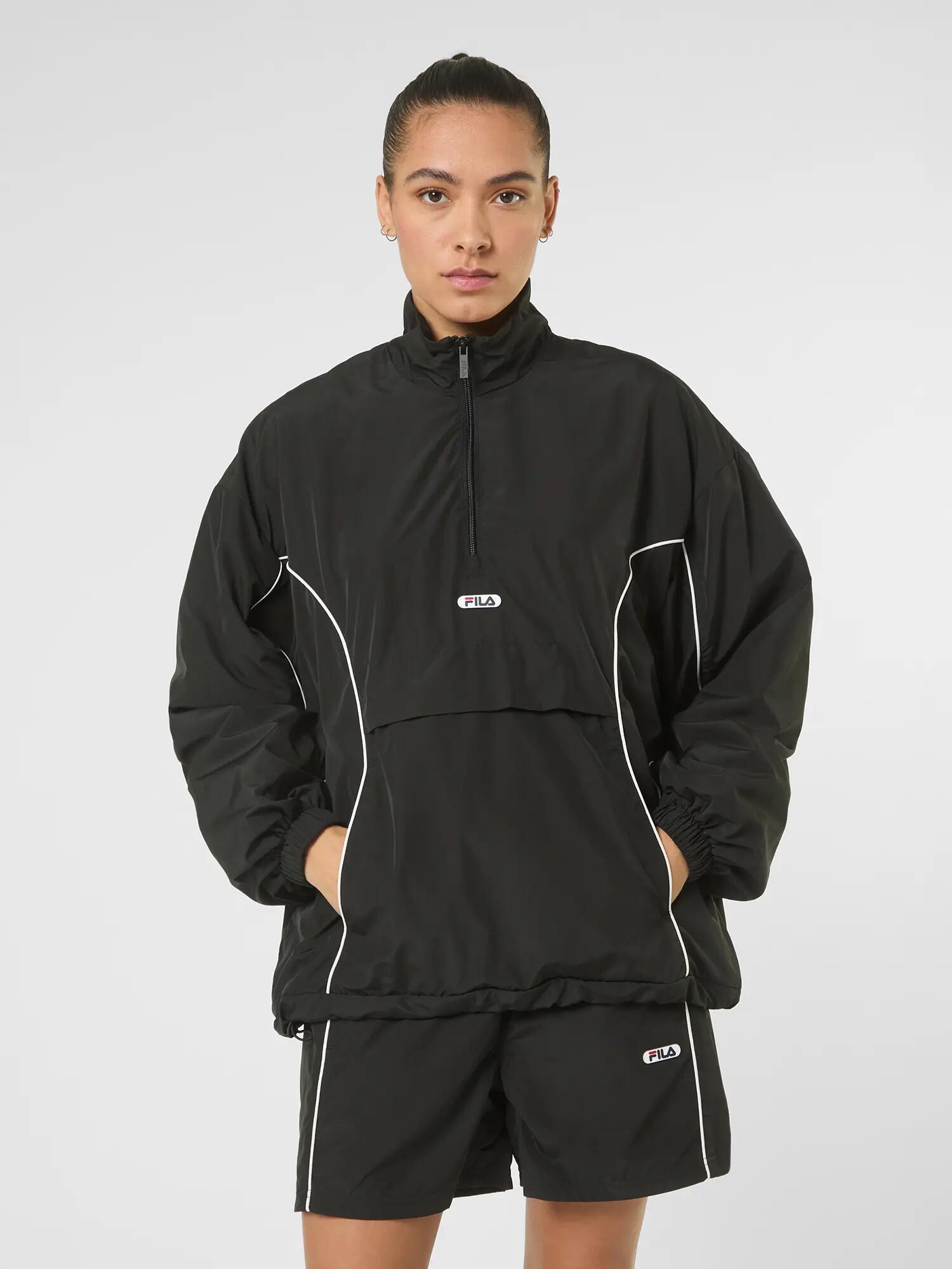 Anorak FILA CASANO Oversized Contrast Piping Anorak feminino com detalhes 6/7