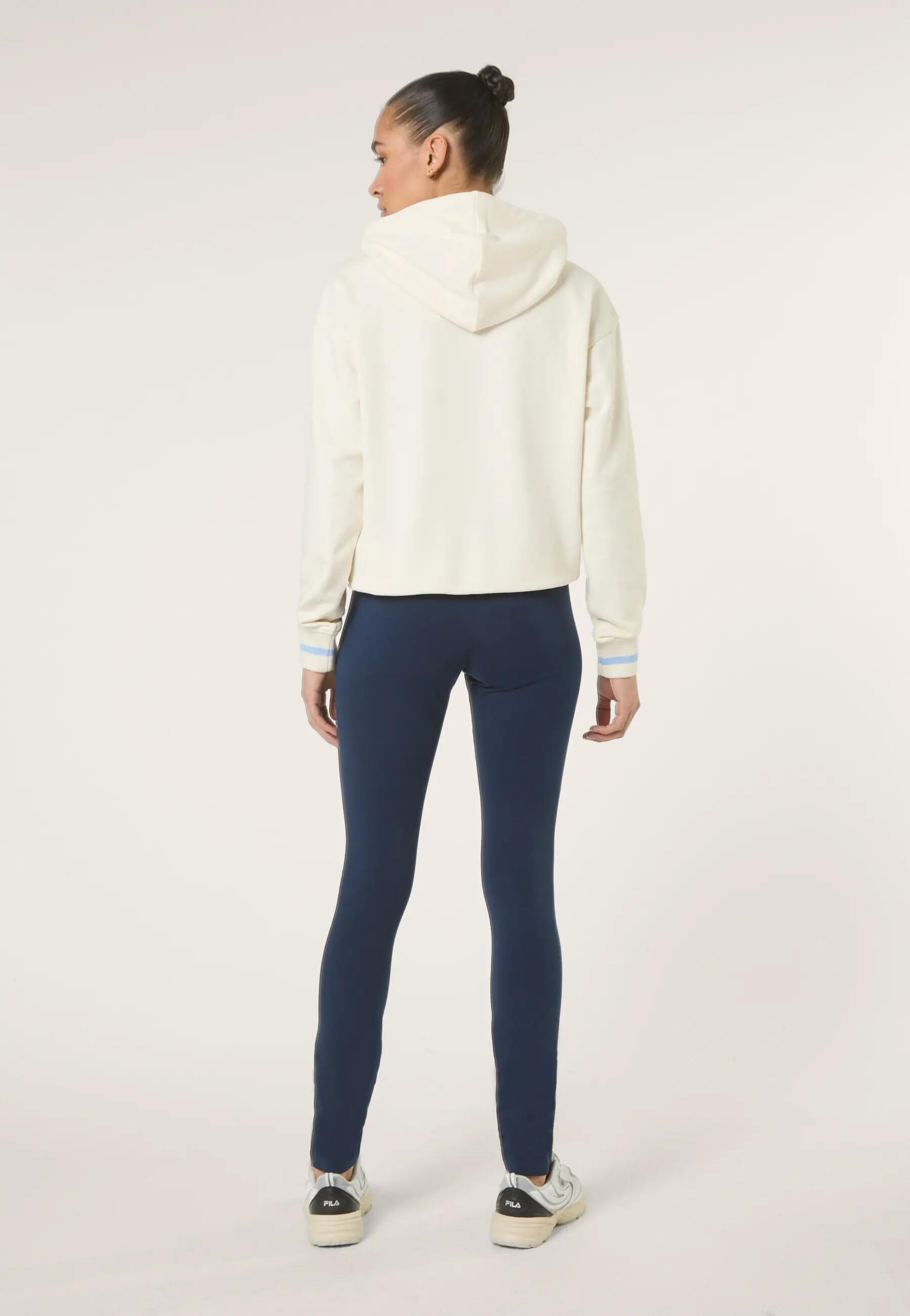 Leggings Donna FILA Casania Sportivi Elasticizzati Vita Alta Black Iris L 4/7