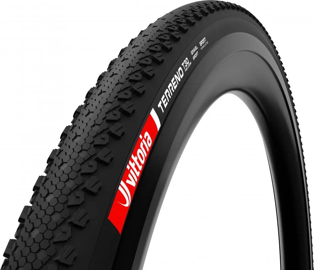 Pneu de bicicleta Vittoria Terreno T30 Preto 38mm 1/3