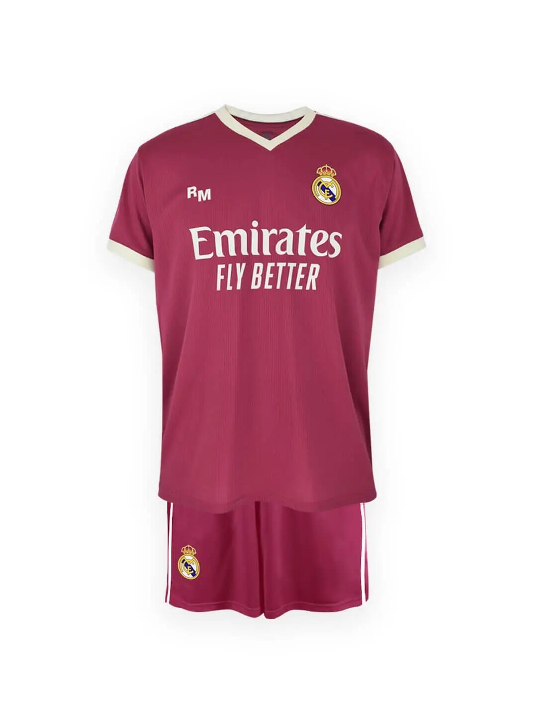 Conjunto Real Madrid Niño Mbappé 2026/27 Tercera Equipación Réplica Oficial 2/4