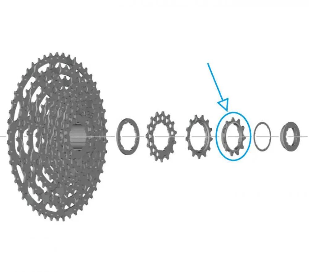 SHIMANO Ritzel für CS-LG600 11 Zähne - präzises Ersatzritzel in moderner Ausf... 2/2
