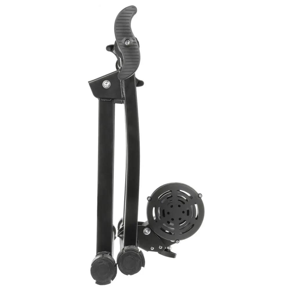 M-WAVE Yoke 'N' Roll 60 home trainer à rouleaux, cadre en acier pliable, frein m 3/3