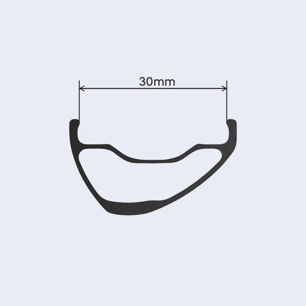 Shimano WH-M8200-TL Tubeless Ready Bicycle Wheel 28H 2/3