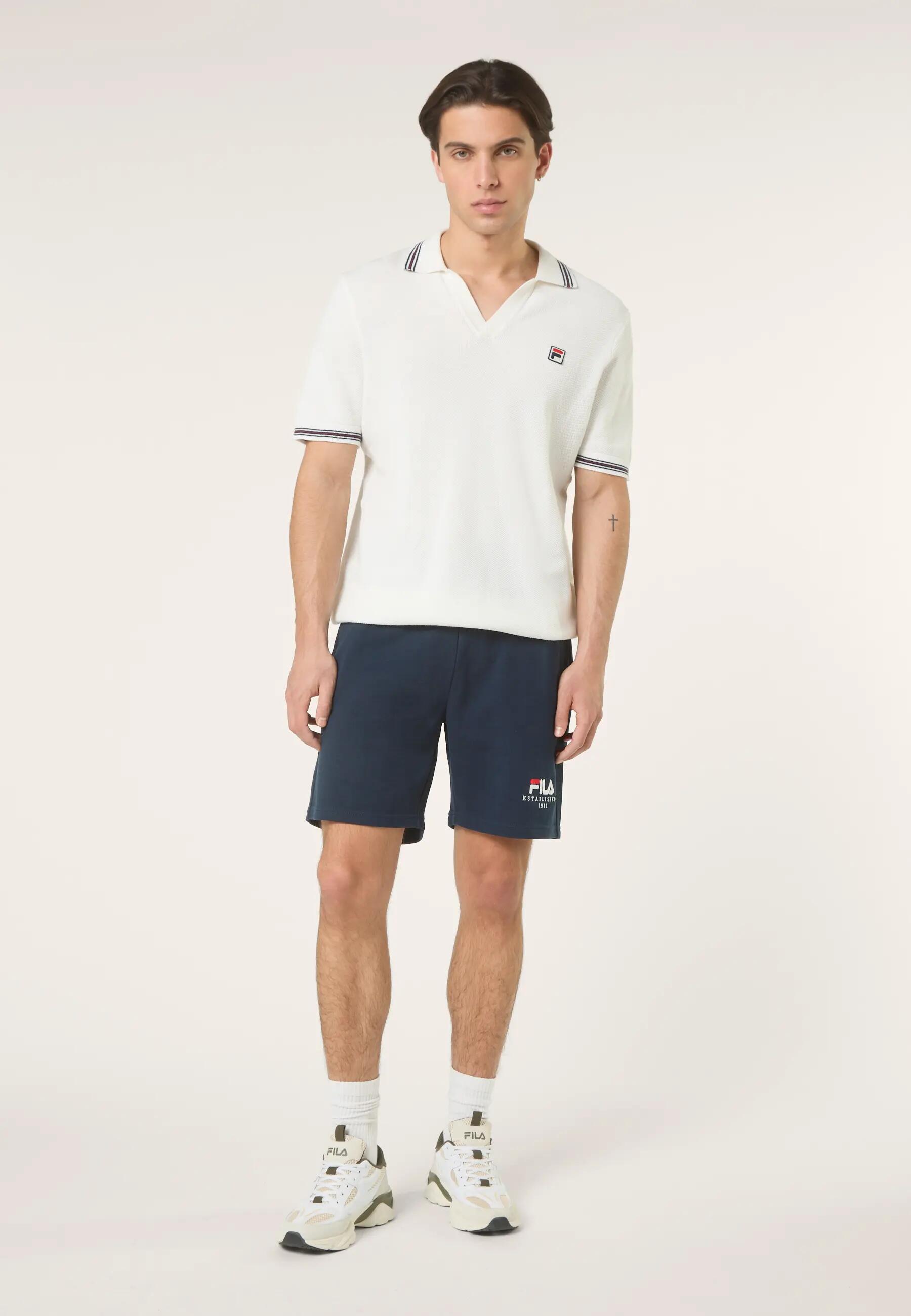 FILA Apparel VALSERA regular logo sweat shorts 7/7