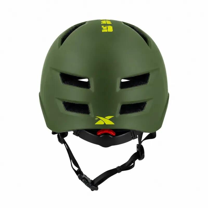 Capacete TKX REVOLT URBAN MOBILITY, verde limão, tamanho M 3/3