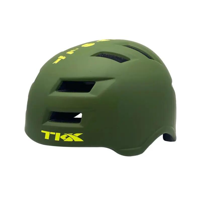 Capacete TKX REVOLT URBAN MOBILITY, verde limão, tamanho M 2/3