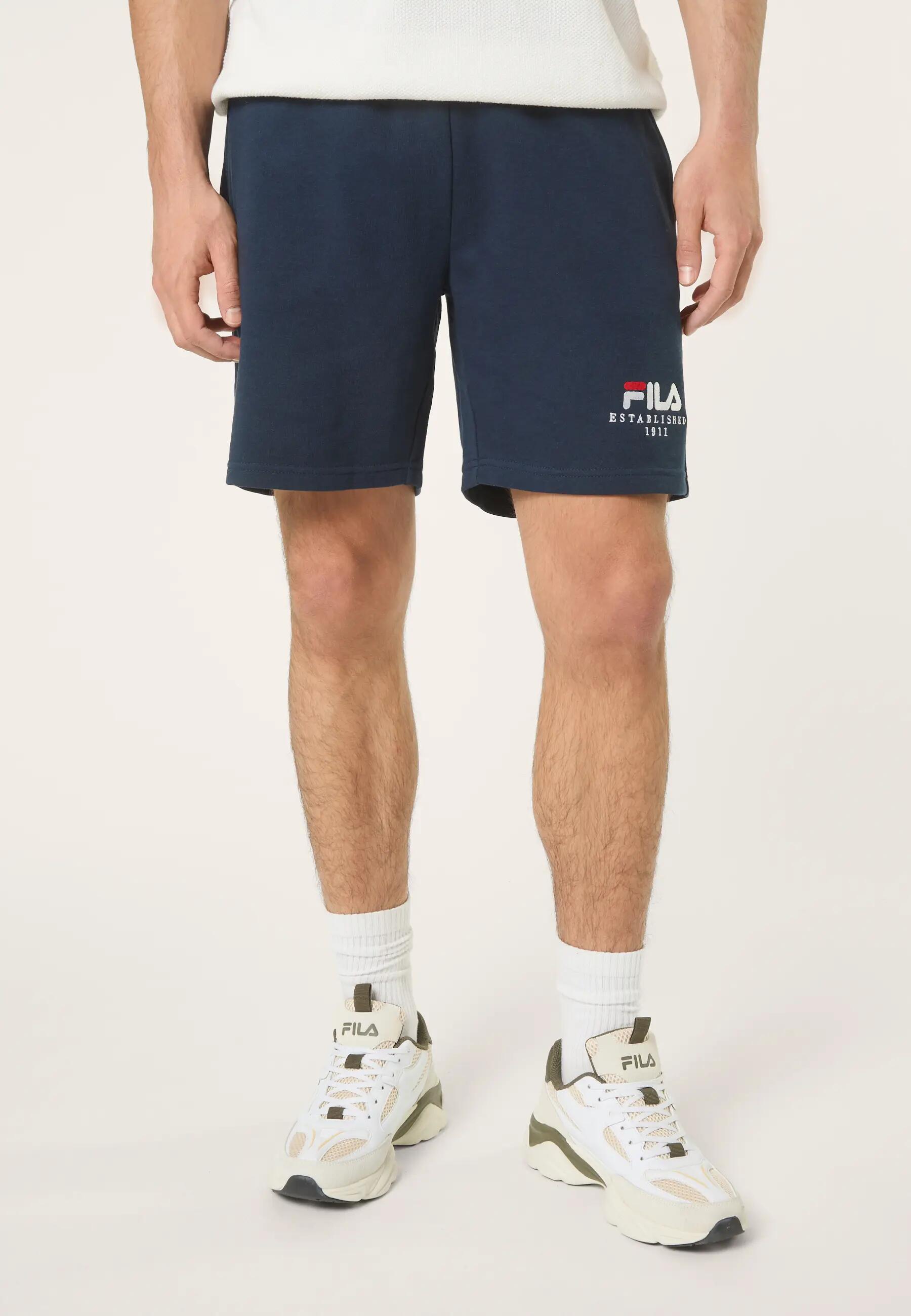 FILA Apparel VALSERA regular logo sweat shorts 6/7