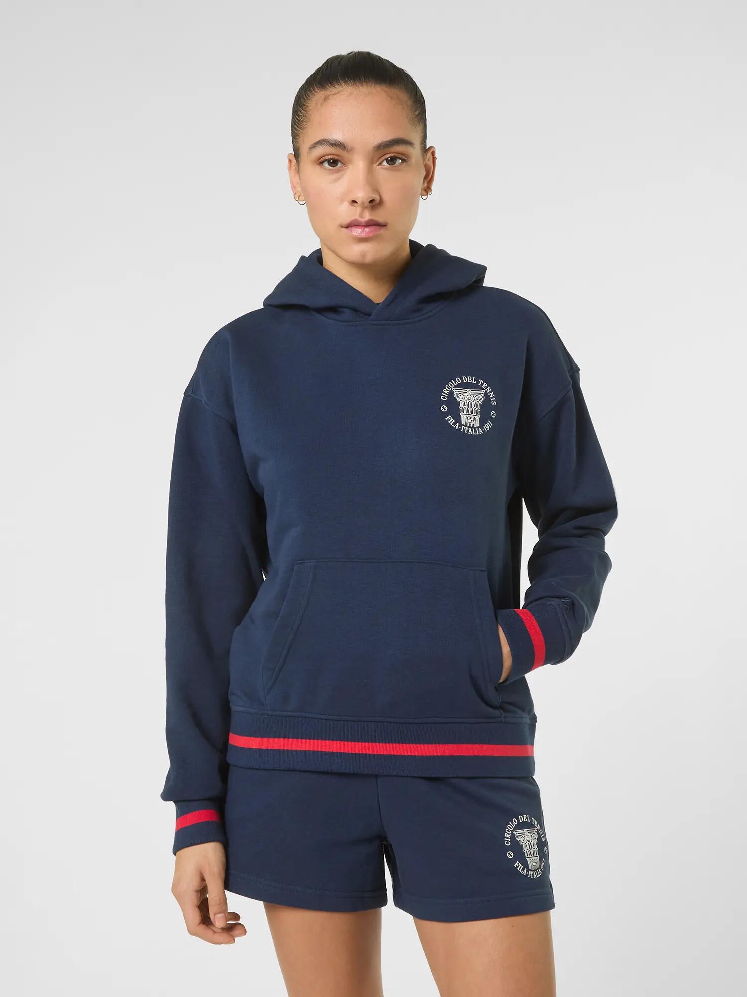 MARLIA relaxed graphic hoodie 6/7