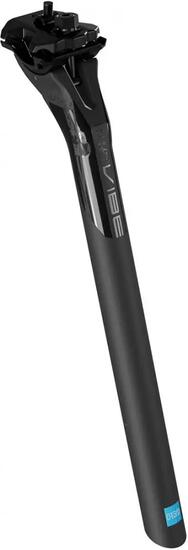 Tige de selle PRO Vibe Carbon 27,2 mm, 350 mm, taille 27 Noir - légère perfor...