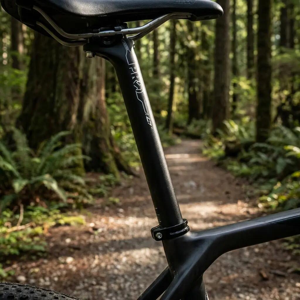 PRO Tige de selle LT 30.9 - 20mm Alu AL-6061 400mm 2/5
