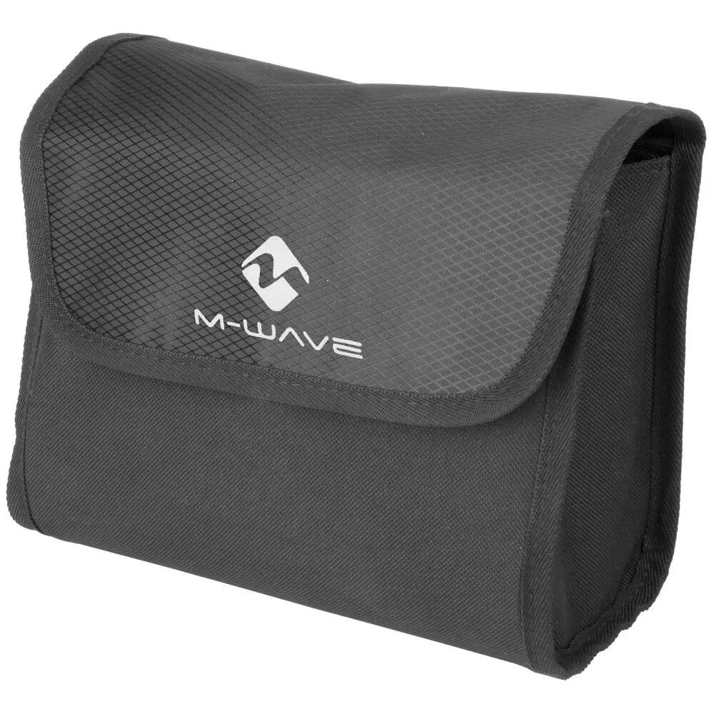 Sacoche da bicicletta M-Wave Utrecht Travel Eco Nero 2/4