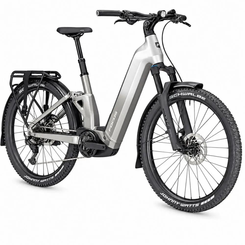 Stadfiets Focus Aventura² 6.7 Wave Fs Argenté 2/4