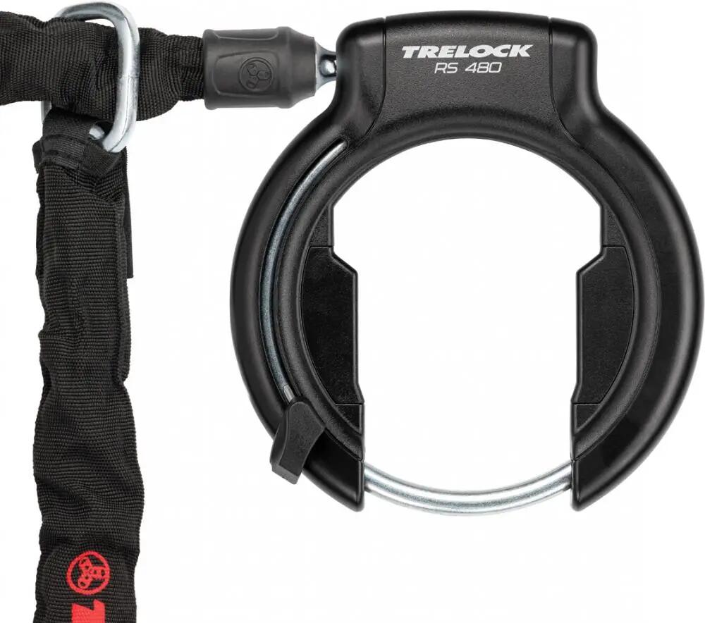 TRELOCK Kit antivol de cadre RS 480 AZ XL avec chaîne enfichable et sacoche - sé 2/4
