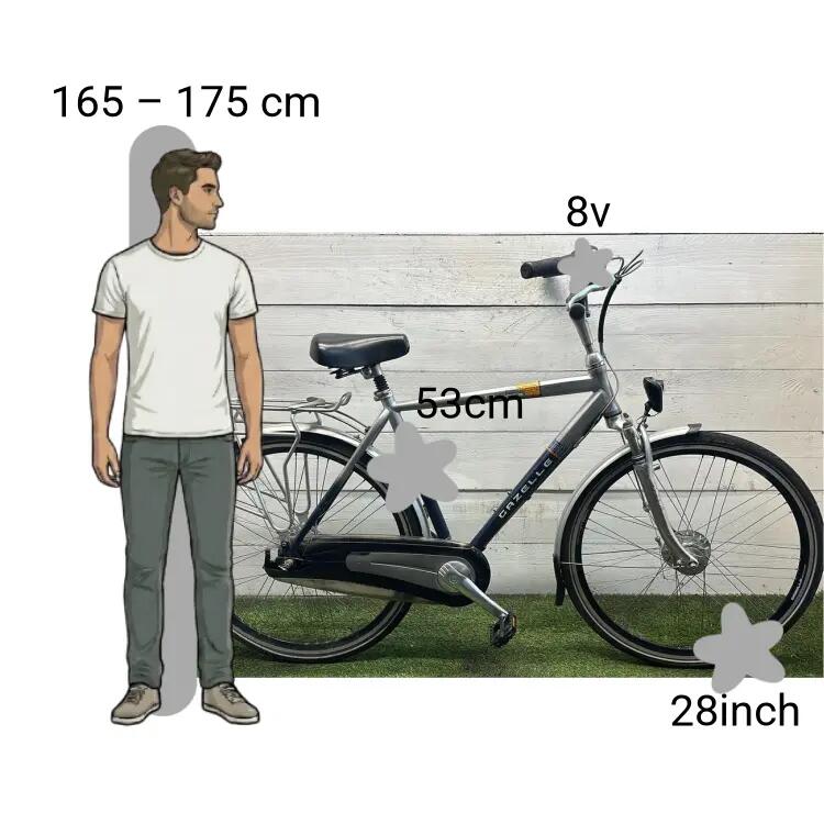 Vélo d’occasion Gazelle Orange 2/4