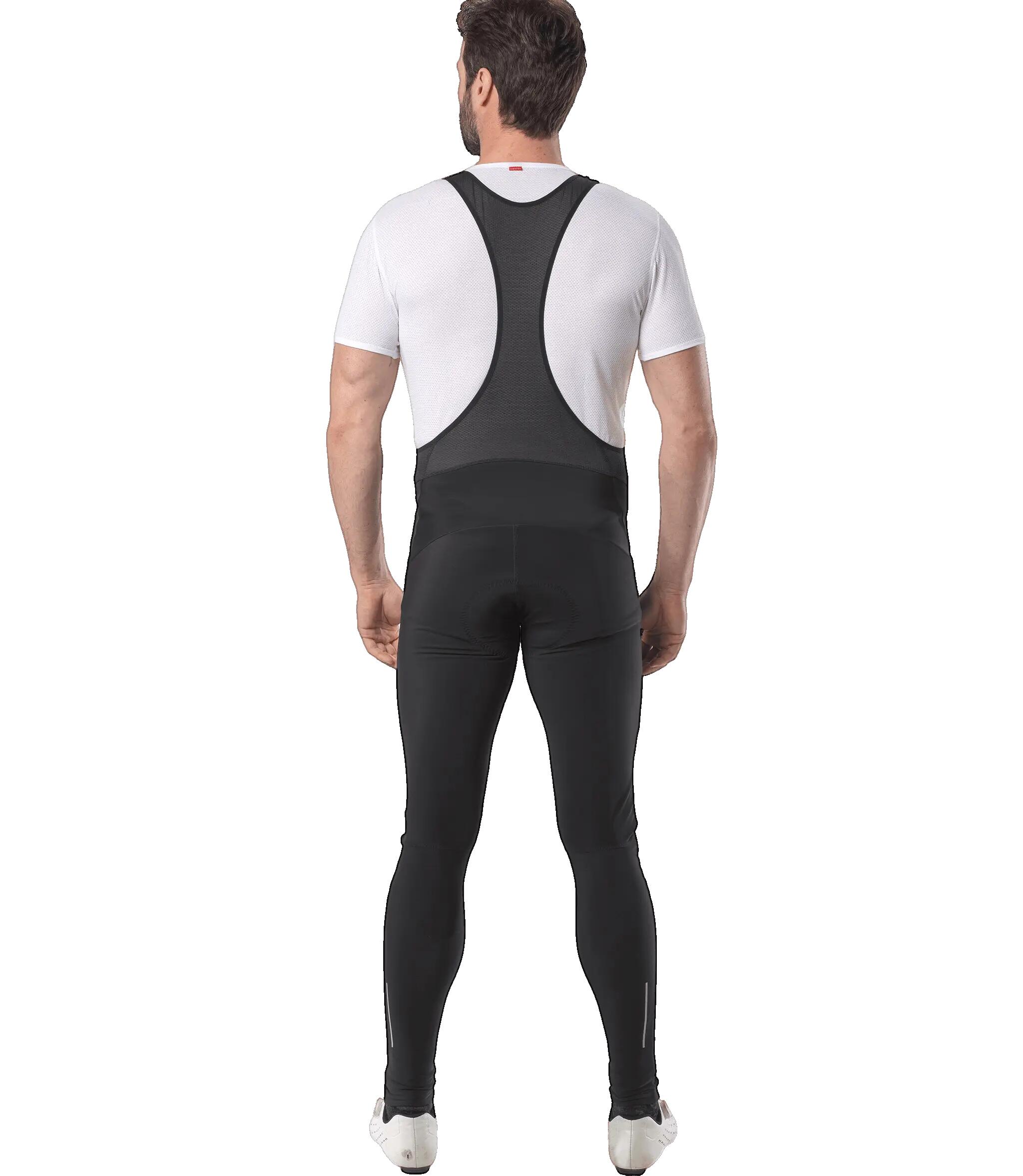 PÁNSKÉ CYKLISTICKÉ ČAPKY SE ŠLEMI BIKE BIB TIGHTS AB ELASTIC 4/5