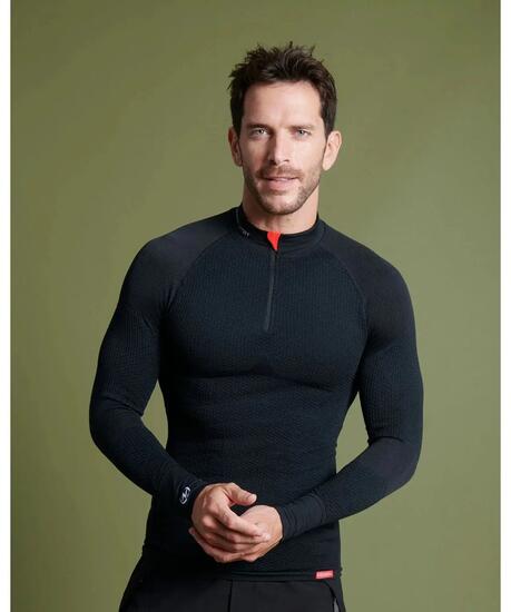 Sous Vêtement Thermique Chaud Damart Sport "Energy 4 Thermolactyl" Noir L/XL
