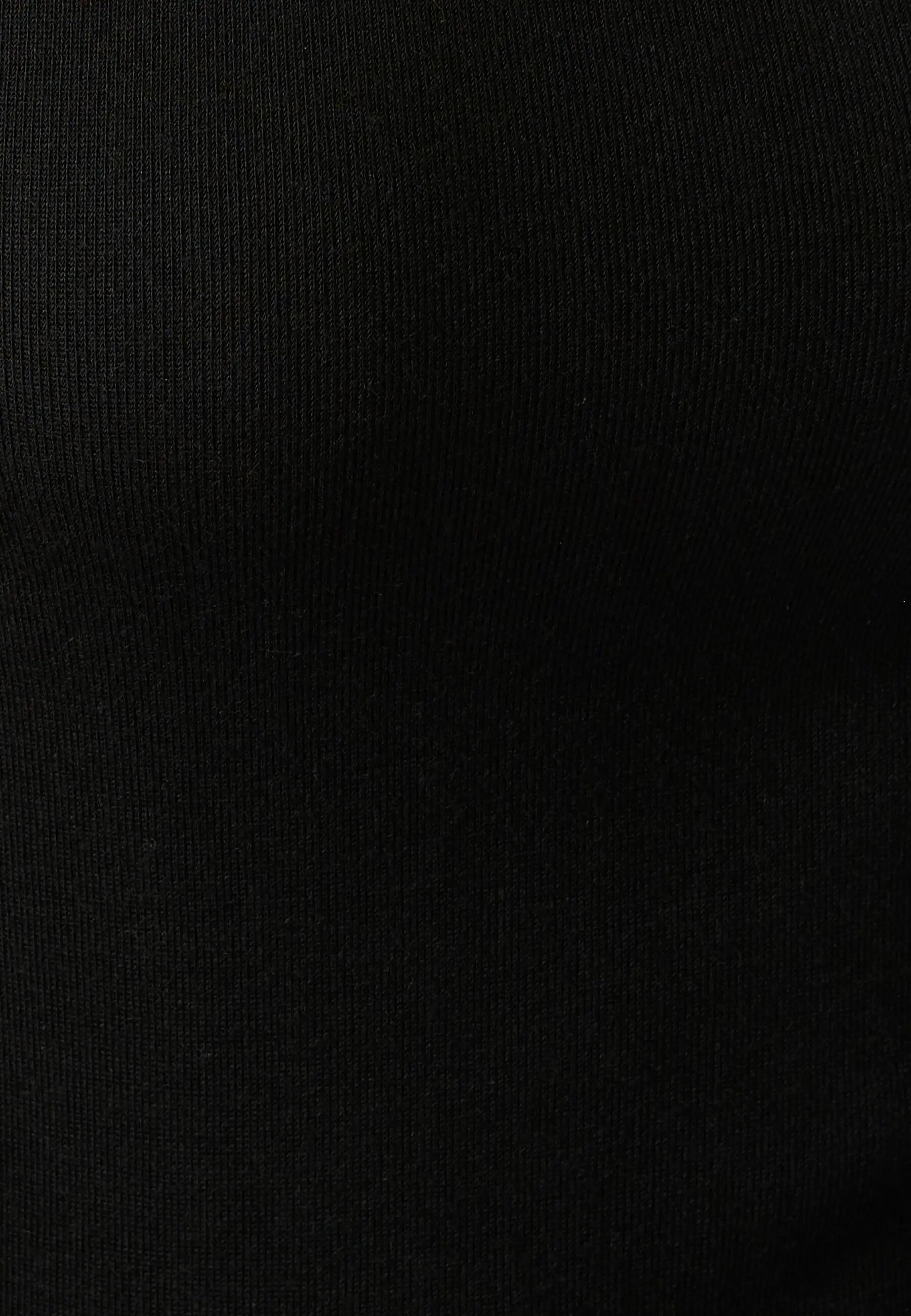 T-shirt manches courtes fine côte thermique Thermolactyl - Noir 5/5