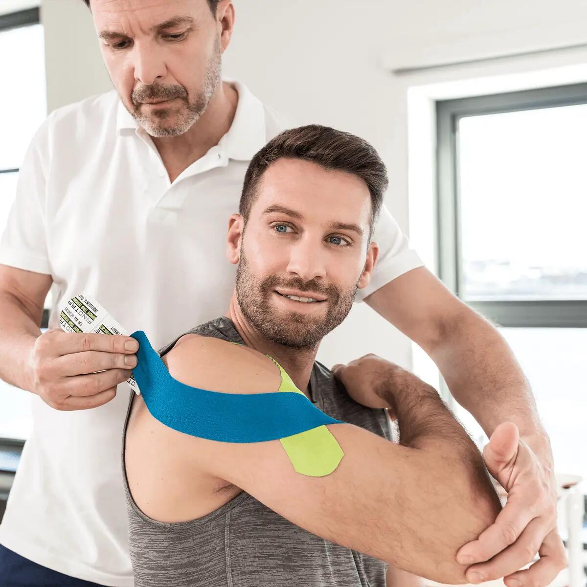 Kinesiotape kineziologická tejpovací páska PINO 5cm x 5m voděodolná pevná 5/6