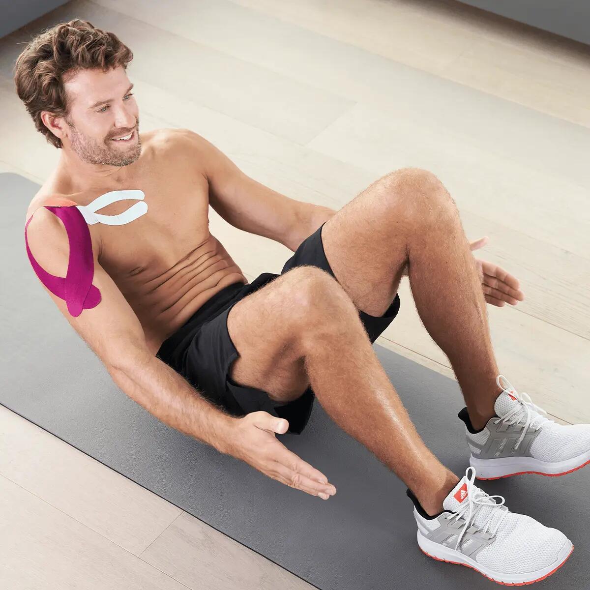 Kinesiotape kineziologická tejpovací páska PINO 5cm x 5m voděodolná pevná 4/6