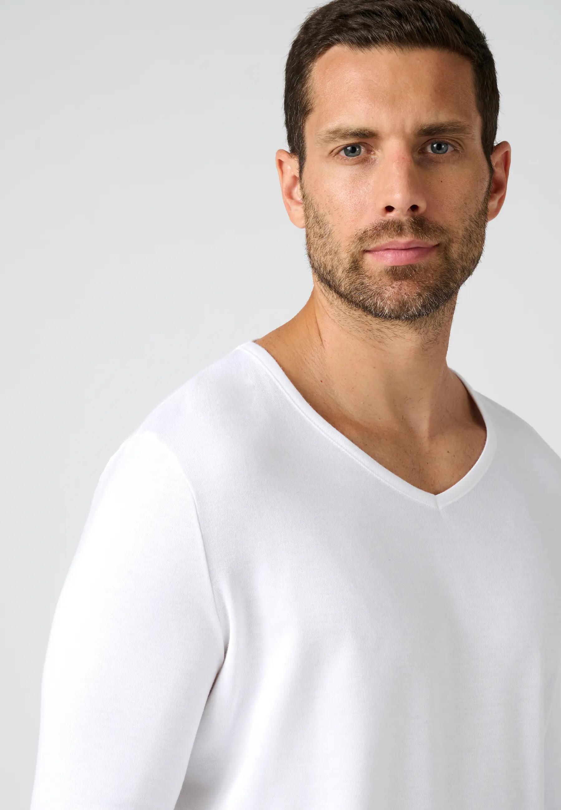 T-shirt thermique Thermolactyl manches longues maille interlock - Blanc 2/5