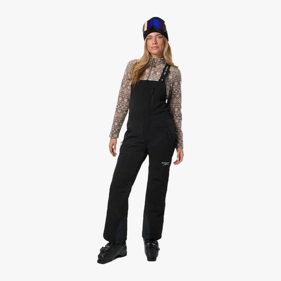 Pantalon À Bretelles Ski Femme Imperméable Cervinia