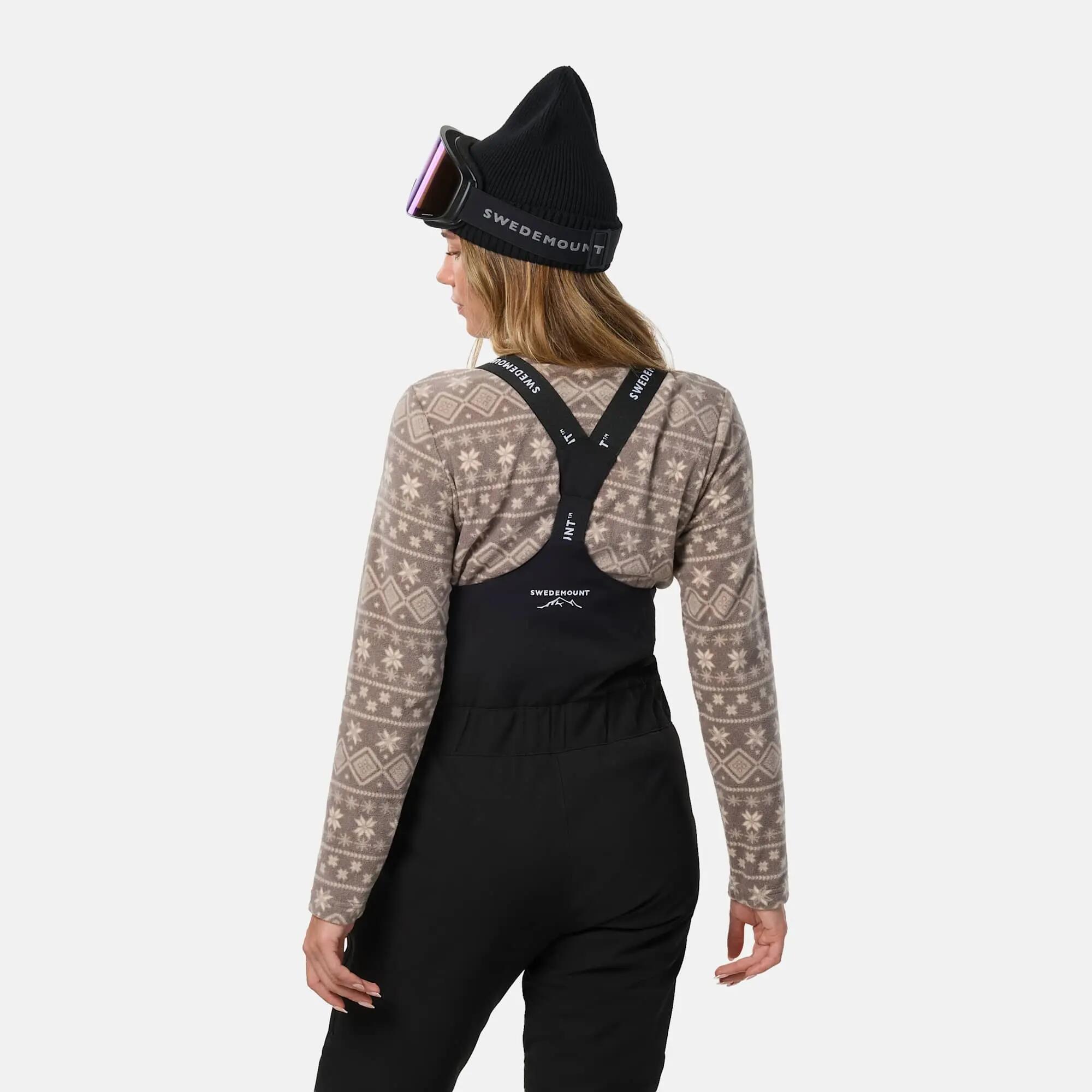 Pantaloni Con Bretelle Sci Donna Impermeabile Cervinia 6/13