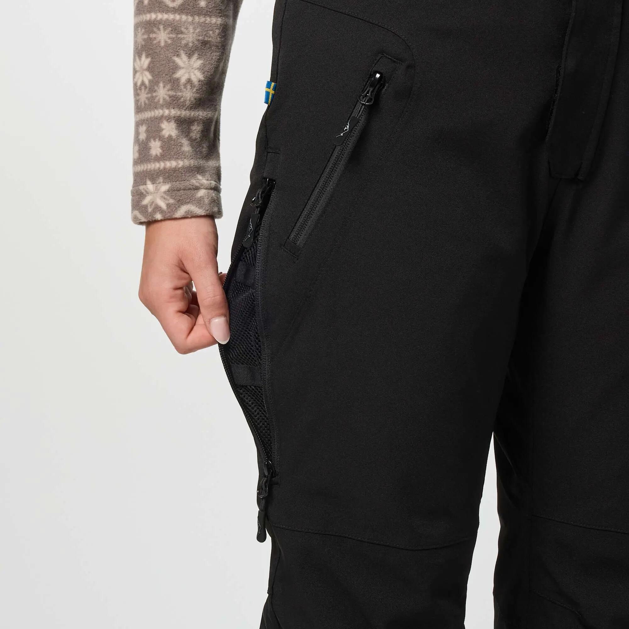 Pantaloni Con Bretelle Sci Donna Impermeabile Cervinia 10/13
