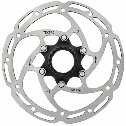 Fiets Tektro TR-45 Schijfrem 180 mm Roestvrij staal