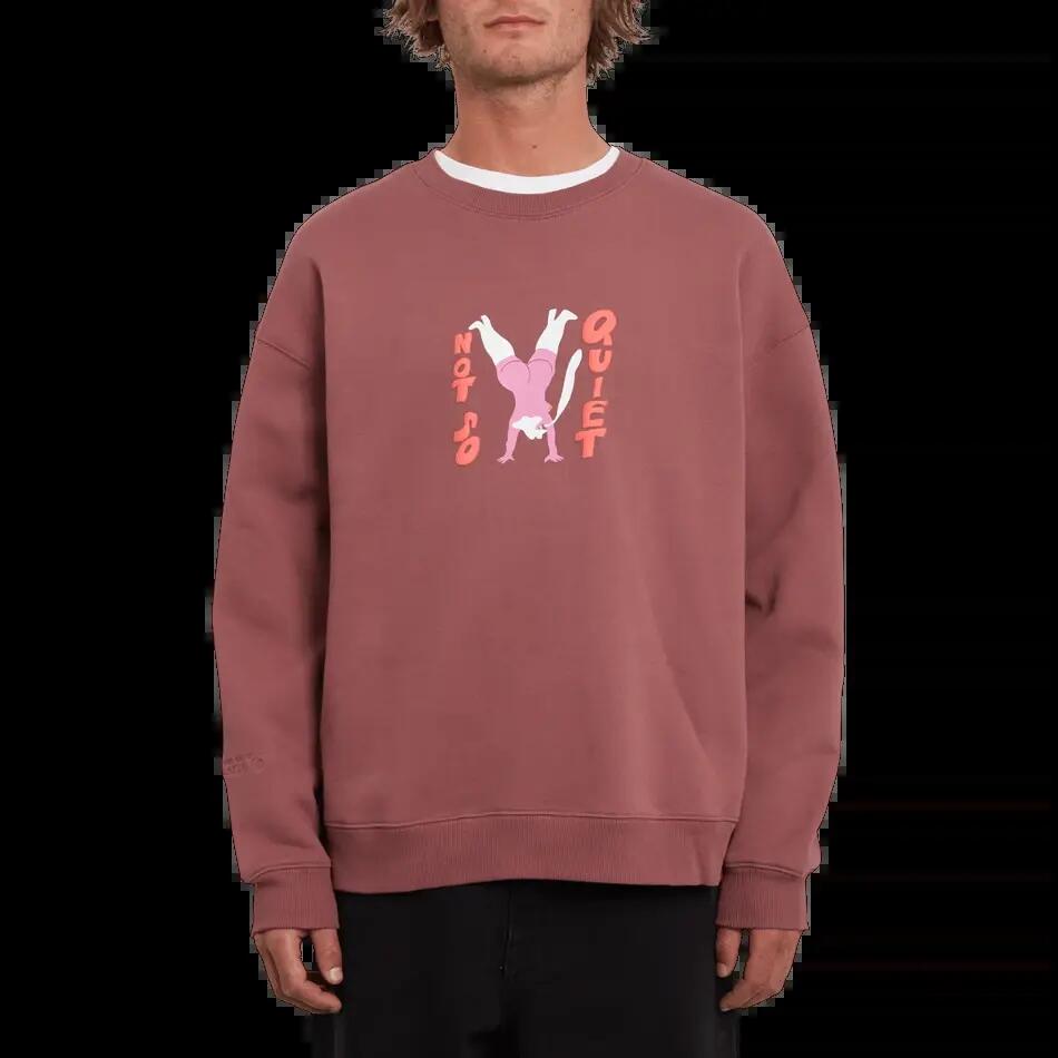 Sudadera Volcom Egle Zvirblyte Rose Brown 1/3