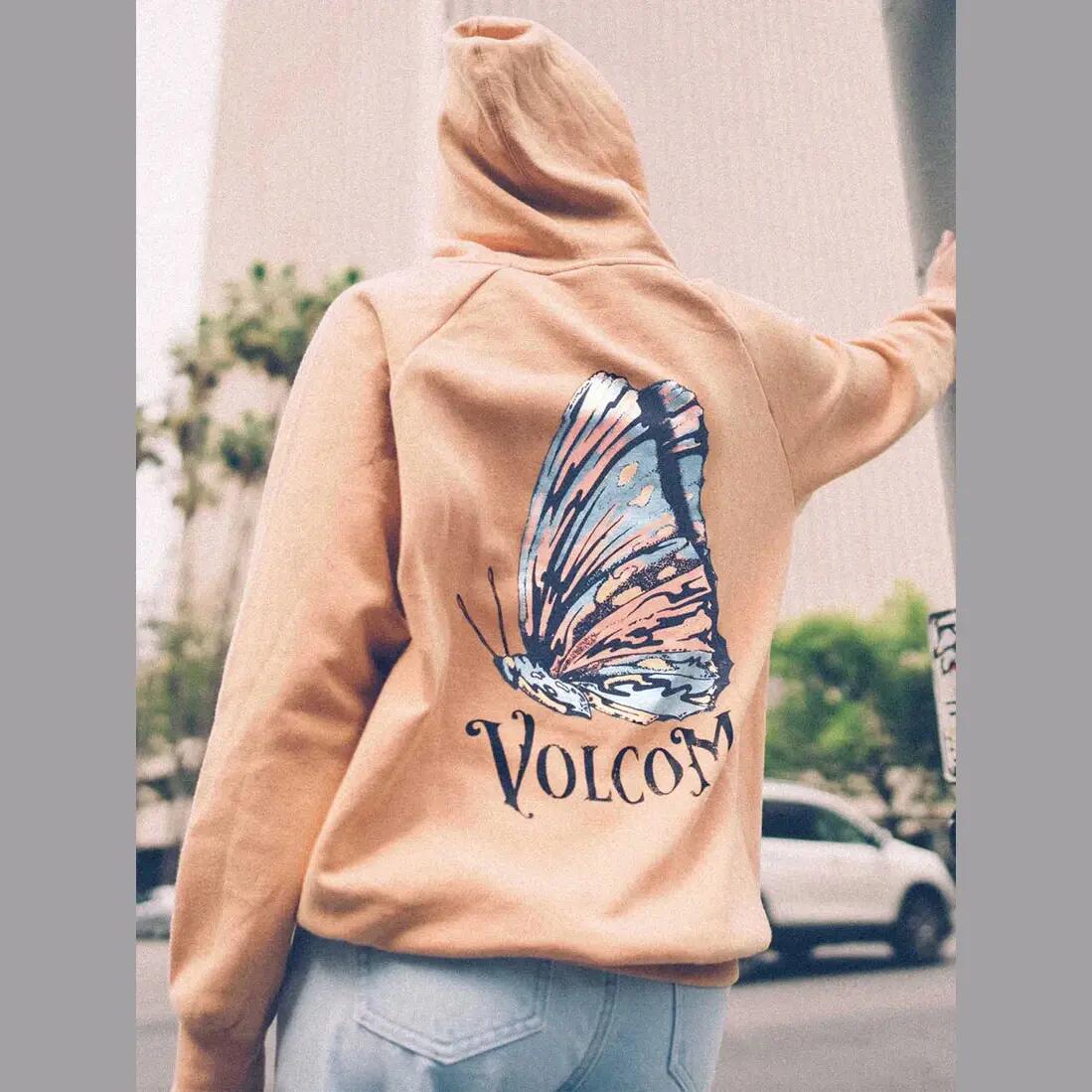 Felpa Volcom Truly Stoked Argilla 3/4