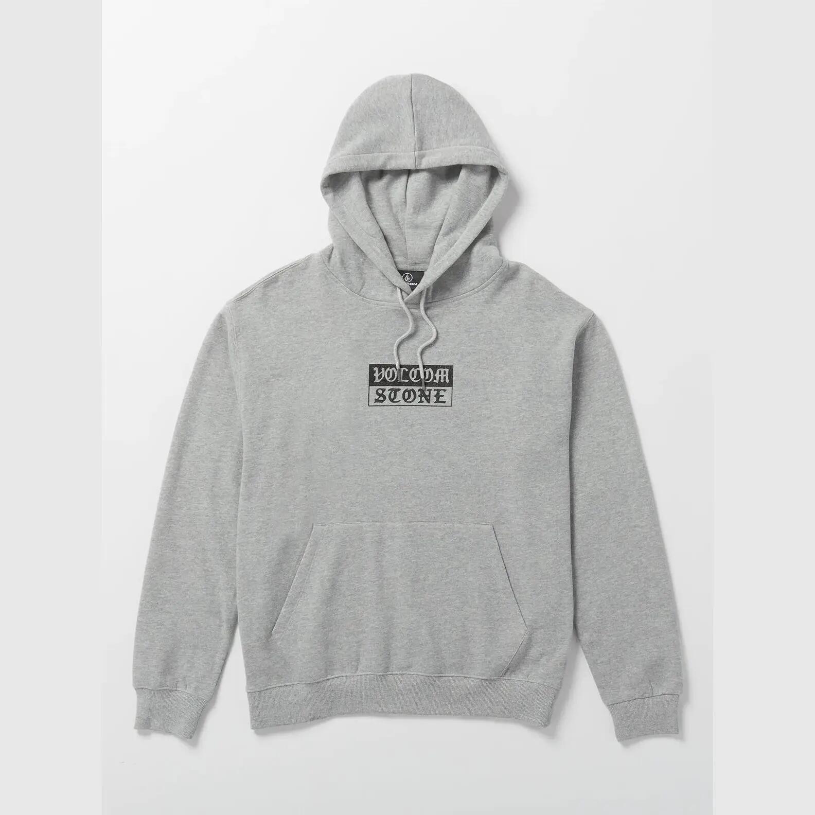 Volcom Watanite Kapuzenpullover Grau Meliert 3/4