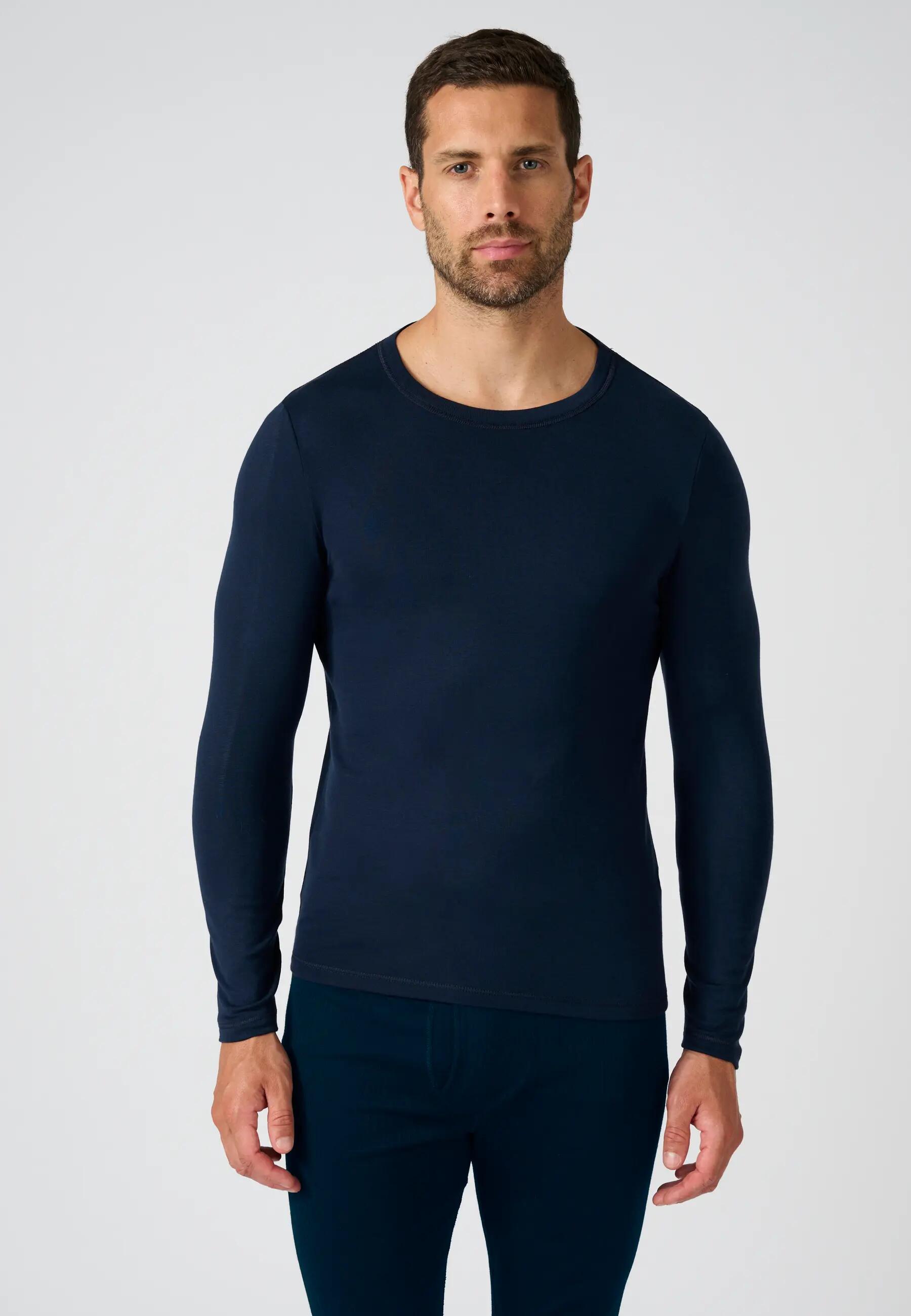 T-shirt manches longues thermique Thermolactyl Sensitive - Bleu 4/5