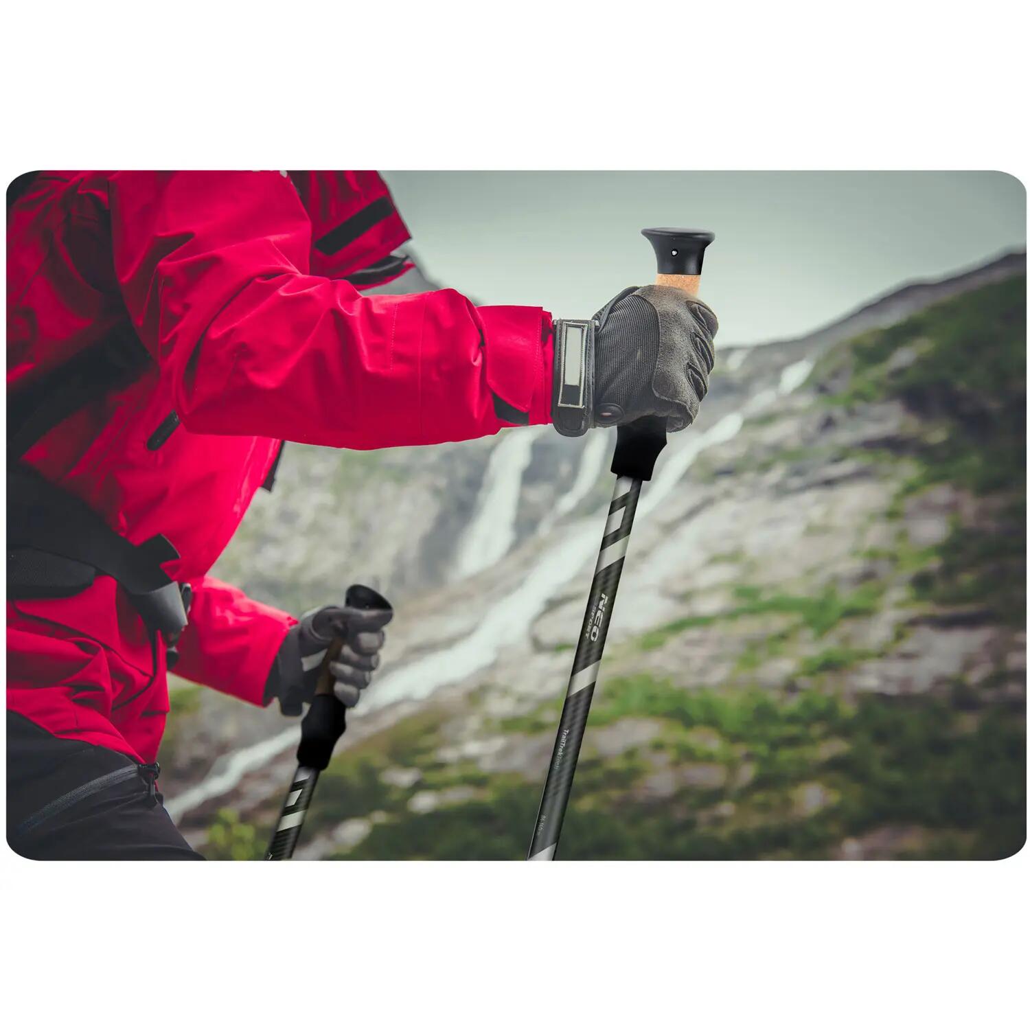Bastoni da Trekking Neo-Sport Antishock Regolabili 9/10